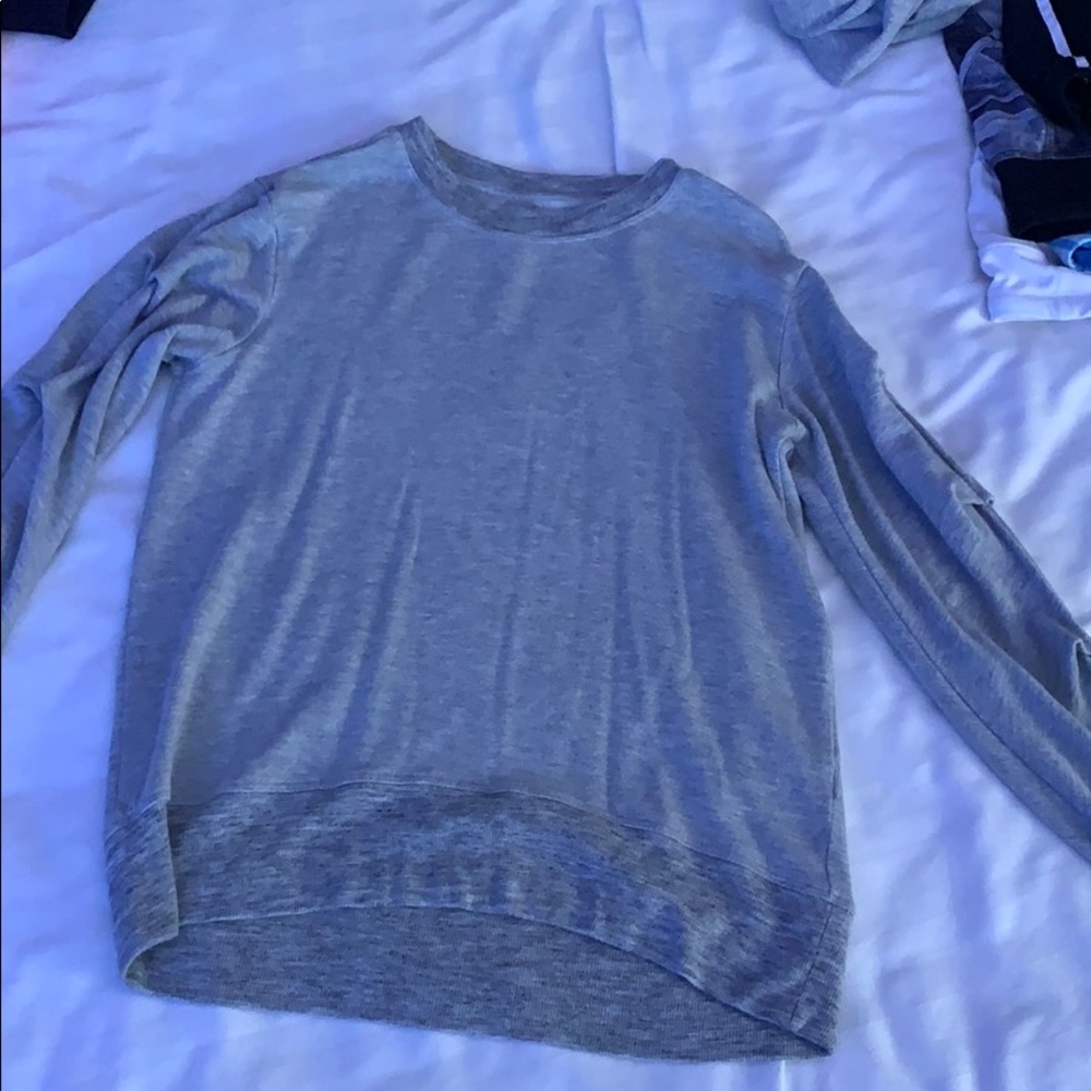 Athleta Girl criss cross sweater